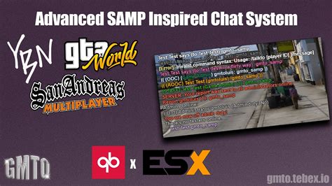 SAMP Inspired Chat System FiveM [QB/ESX] .